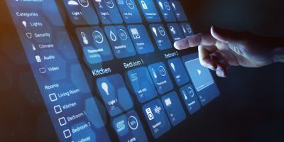 Smart Bathroom with Digital Controls